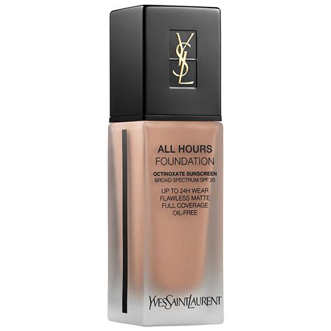 yves saint laurent b50 honey|All Hours Full Coverage Matte Foundation trial size in B50 Honey .